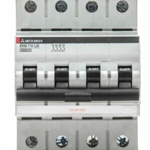 Mitsubishi BHW-T10 4P Type D 5A FA-MCB: Miniature Circuit Breaker - industify.com