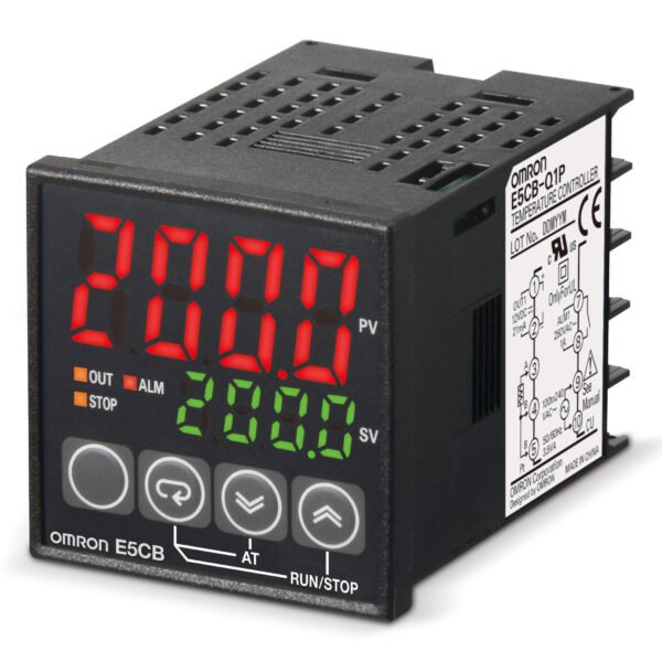 Omron E5CB-Q1TCD 24VAC/DC Temperature Controllers - industify.com