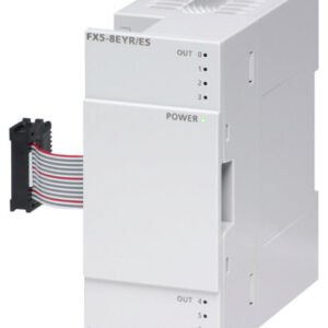 Mitsubishi FX5-8EYR/ES FA-COM PLC: Digital I/O Module - industify.com