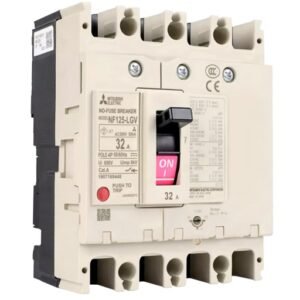 Mitsubishi NF125-LGV 4P 32-40A FA-MCCB: Moulded-Case Circuit Breaker - industify.com