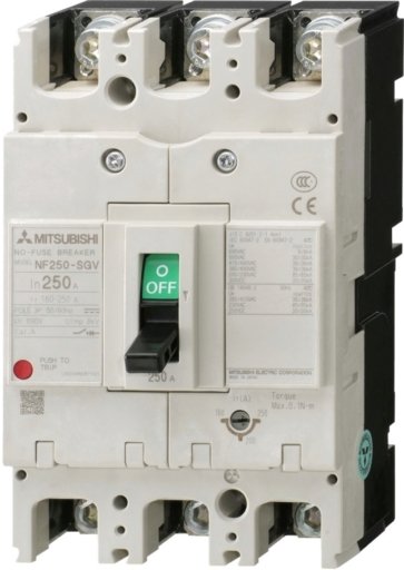 Mitsubishi NF250-SV 3P 250A FA-MCCB: Moulded-Case Circuit Breaker - industify.com Mitsubishi NF250-SV 3P 250A FA-MCCB: Moulded-Case Circuit Breaker - industify.com