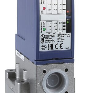 Telemecanique XMLBM02V2S11 Electromechanical pressure sensorElectromechanical vacuum sensor - industify.com