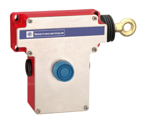 Telemecanique XY2CE1A270 Telemecanique Emergency stop rope pull switches XY2CLatching emergency stop rope pull switch - industify.com