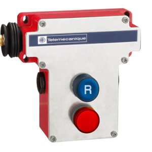 Telemecanique XY2CE2A196H7 Telemecanique Emergency stop rope pull switches XY2CLatching emergency stop rope pull switch - industify.com